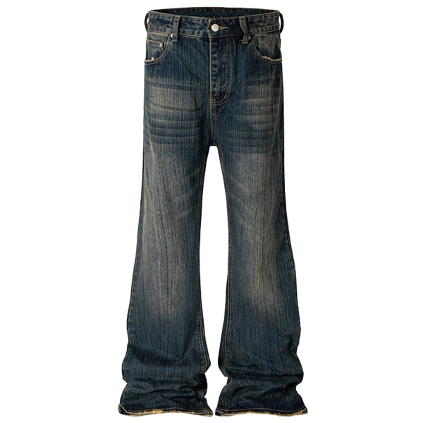 Vintage Flare Leg Denim Jeans